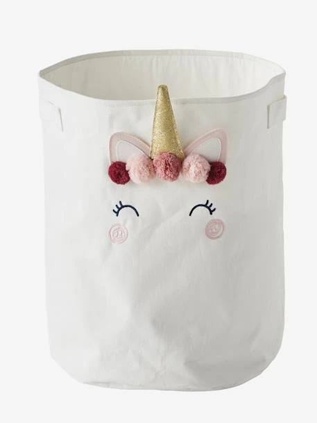 Panier De Rangement XL Licorne Ivoire - Vertbaudet 2 Panier De Rangement XL Licorne Ivoire - Vertbaudet – Image 2