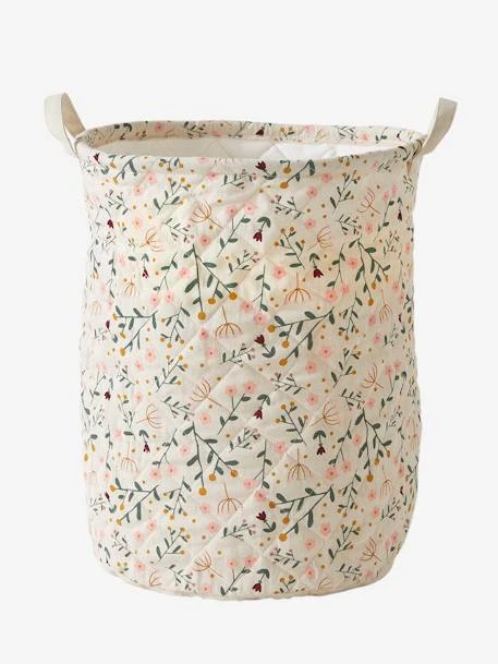 Panier Matelassé FLEURETTES Imprimé Fleuri - Vertbaudet 2 Panier Matelassé FLEURETTES Imprimé Fleuri - Vertbaudet – Image 2