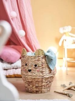 Panier Tressé En Osier Souris Marron - Vertbaudet -Maison panier tresse en osier souris 2