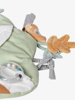 Panneau D'activités Musical En Tissu TANZANIE Blanc - Vertbaudet -Maison panneau dactivites musical en tissu tanzanie 2