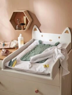 Plan à Langer 52 Cm RENARD Blanc - Vertbaudet -Maison plan a langer 52 cm renard 2