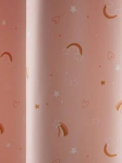 Rideau Occultant Et Phosphorescent Fantaisie Rose - Vertbaudet -Maison rideau occultant et phosphorescent fantaisie 5