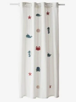 Rideau Tamisant Sous L'Océan Blanc - Vertbaudet