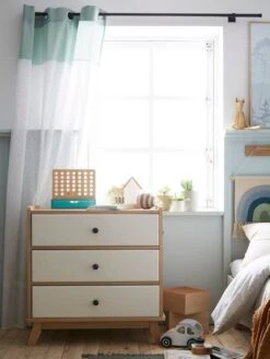 Rideau Voilage MENTHE A L'EAU Vert / Pois Multicolore - Vertbaudet 7 Rideau Voilage MENTHE A L'EAU Vert / Pois Multicolore - Vertbaudet -Maison rideau voilage menthe a leau 3