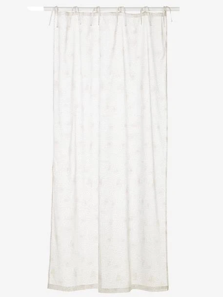 Rideau Voilage Pailleté Féérie Blanc / Paillettes - Vertbaudet 2 Rideau Voilage Pailleté Féérie Blanc / Paillettes - Vertbaudet – Image 2