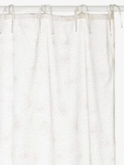 Rideau Voilage Pailleté Féérie Blanc / Paillettes - Vertbaudet