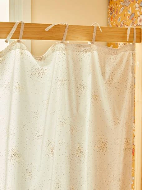 Rideau Voilage Pailleté Féérie Blanc / Paillettes - Vertbaudet 4 Rideau Voilage Pailleté Féérie Blanc / Paillettes - Vertbaudet – Image 4