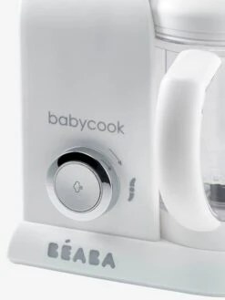 Robot 4 En 1 BEABA Babycook Solo Blanc/vert - Beaba -Maison robot 4 en 1 beaba babycook solo 5
