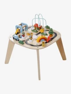 Table D'activités Circuit De Voitures En Bois FSC® Beige - Vertbaudet -Maison table dactivites circuit de voitures en bois fsc 2