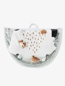 Tapis D'éveil Avec Arche Renard Vert Gris - Vertbaudet -Maison tapis deveil avec arche renard 3