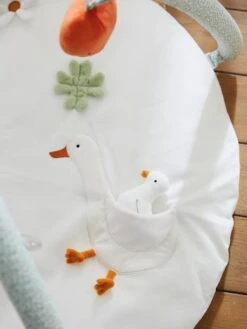 Tapis D'éveil Avec Arches En Coton Nid D'abeille LOVELY FARM Lovely Farm - Multicolore - Vertbaudet -Maison tapis deveil avec arches en coton nid dabeille lovely farm 2