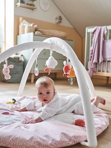 Tapis D'éveil Avec Arches VOYAGE AU PAYS ROSE Rose - Vertbaudet 2 Tapis D'éveil Avec Arches VOYAGE AU PAYS ROSE Rose - Vertbaudet – Image 2