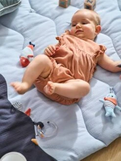 Tapis D'éveil Souple Sans Arche LEON SUR LE PONTON Bleu - Vertbaudet 8 Tapis D'éveil Souple Sans Arche LEON SUR LE PONTON Bleu - Vertbaudet -Maison tapis deveil souple sans arche leon sur le ponton 2