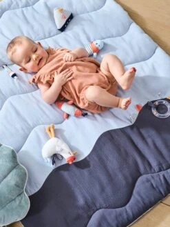 Tapis D'éveil Souple Sans Arche LEON SUR LE PONTON Bleu - Vertbaudet 9 Tapis D'éveil Souple Sans Arche LEON SUR LE PONTON Bleu - Vertbaudet -Maison tapis deveil souple sans arche leon sur le ponton 3