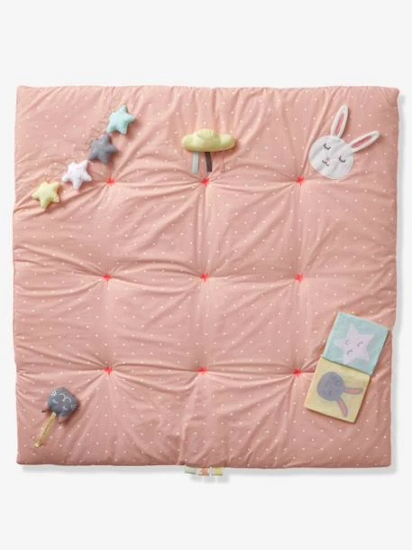 Tapis D'éveil Souple Sans Arche Sweet Fun Rose Imprimé - Vertbaudet 1 Tapis D'éveil Souple Sans Arche Sweet Fun Rose Imprimé - Vertbaudet