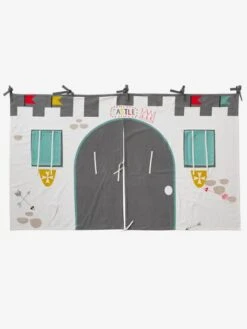 Tente De Lit Château Fort Pour Lit Mezzanine Mi Hauteur Ligne Everest Gris - Vertbaudet 8 Tente De Lit Château Fort Pour Lit Mezzanine Mi Hauteur Ligne Everest Gris - Vertbaudet -Maison tente de lit chateau fort pour lit mezzanine mi hauteur ligne everest 2