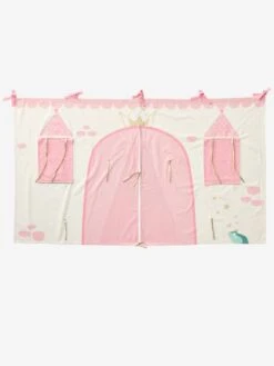 Tente De Lit Princesse Féérique Pour Lit Mezzanine Mi Hauteur Ligne Everest Rose - Vertbaudet -Maison tente de lit princesse feerique pour lit mezzanine mi hauteur ligne everest 2