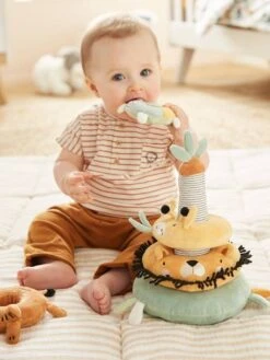 Tour à Empiler En Tissu TANZANIE Multicolore - Vertbaudet 8 Tour à Empiler En Tissu TANZANIE Multicolore - Vertbaudet -Maison tour a empiler en tissu tanzanie 2